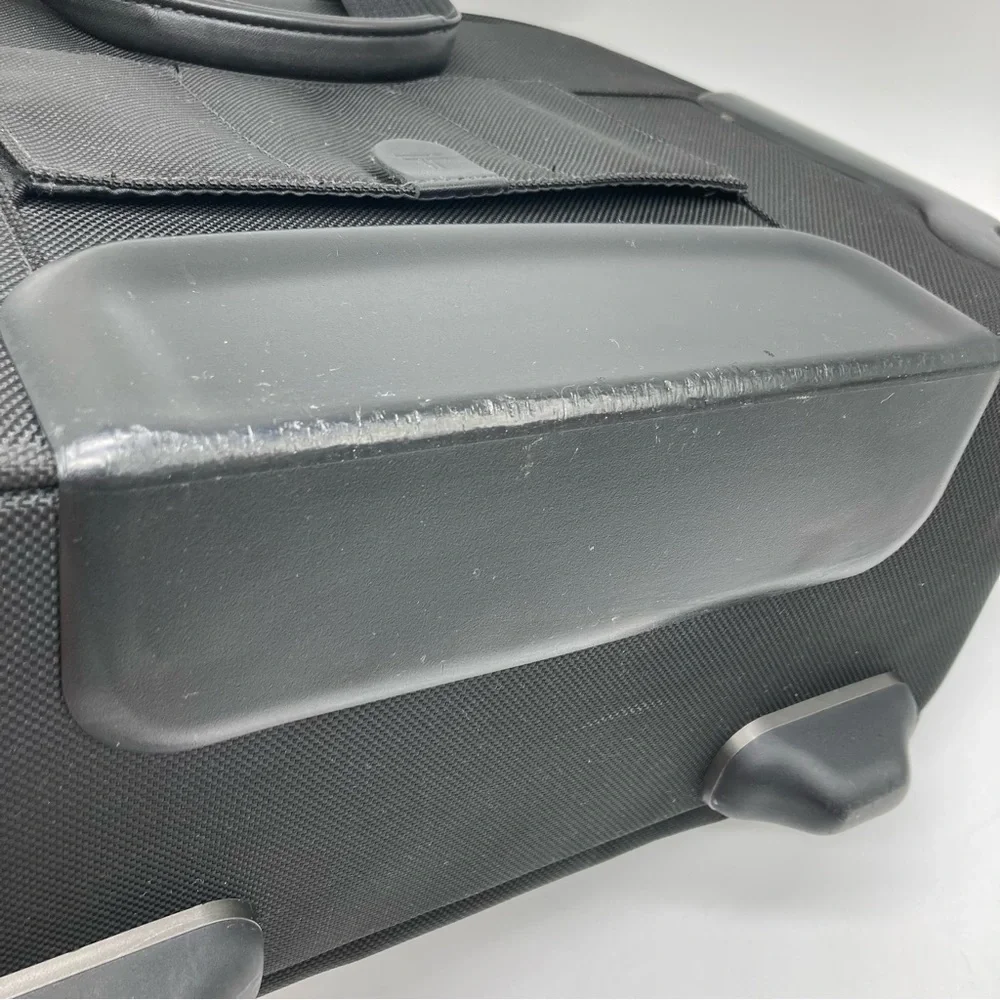 Tumi Black Rolling Carry-On Briefcase